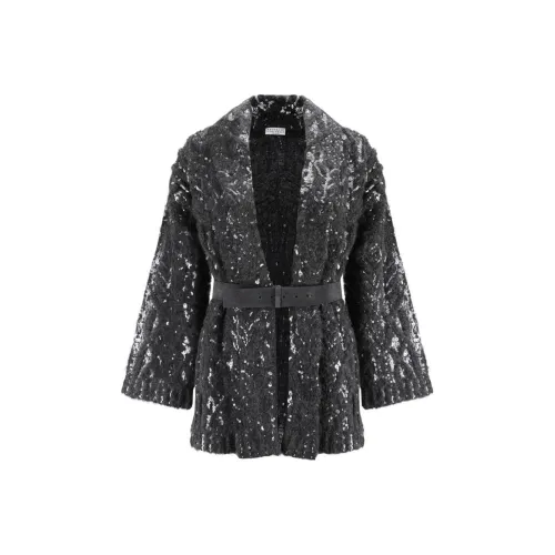 Brunello Cucinelli Черные Женские Куртки