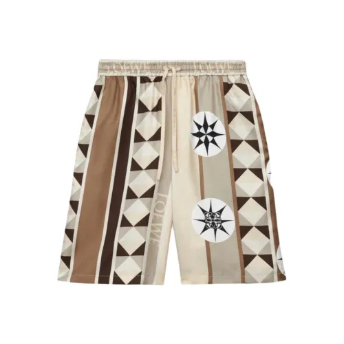 LOEWE SS25 Повседневные шорты Мужские Бежевые