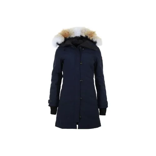 Canada Goose Down Jacket Women's Blue Канада Гусыня Пуховик Женский Синий