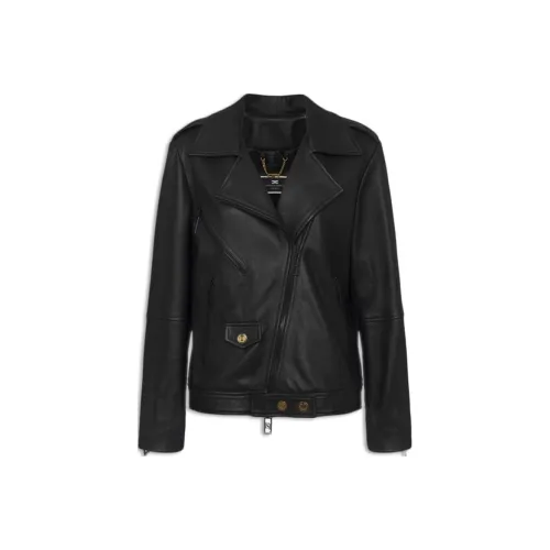 Elisabetta Franchi Куртки и Пальто Женские Черные