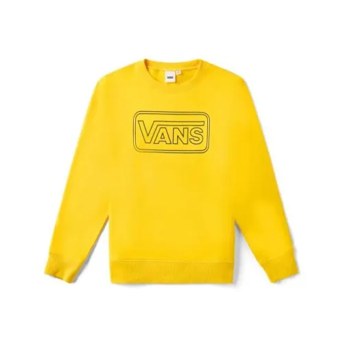 Vans Пуловер Толстовка Женские Желтые