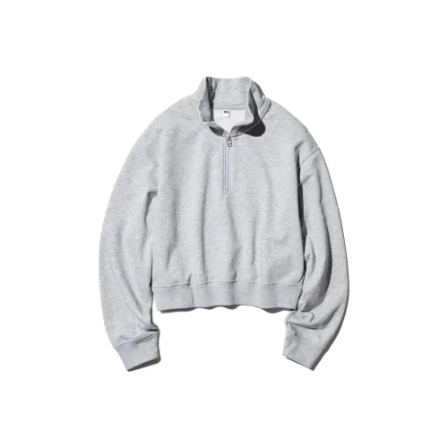UNIQLO Серый Женские Свитшоты