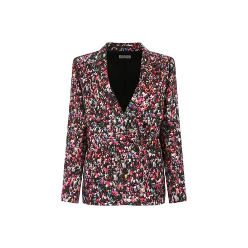 DRIES VAN NOTEN Бизнес-костюм Пальто Женское Красное