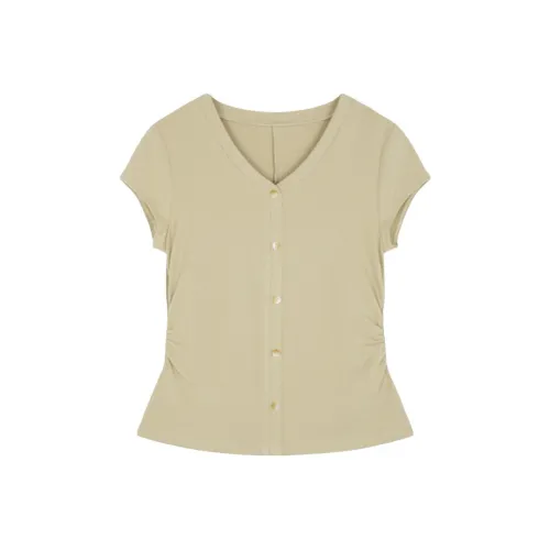 Mo Han Yi Mei Рубашка Женская Ананас Цвет