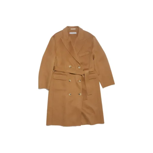 ACNE STUDIOS Верблюжий Бежевый Женское Пальто
