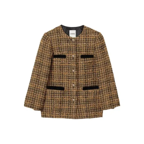 SANDRO Умбра Женские Куртки