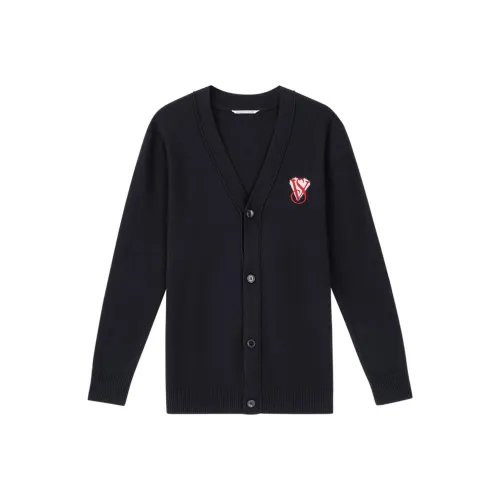 Victoria'S Secret Трикотажная ткань Кардиган Унисекс Морской синий