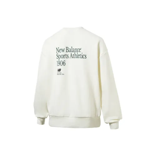 New Balance совместный бренд Толстовка Женская Белая