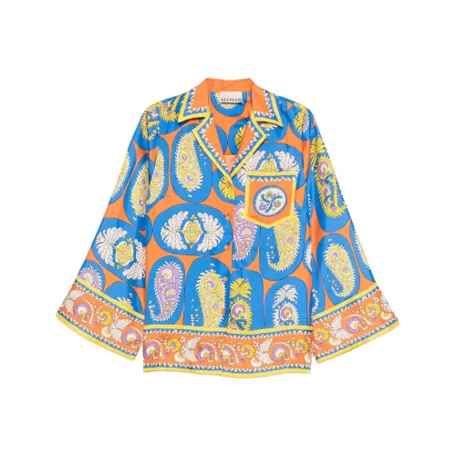 ALEMAIS Синие Женские Рубашки