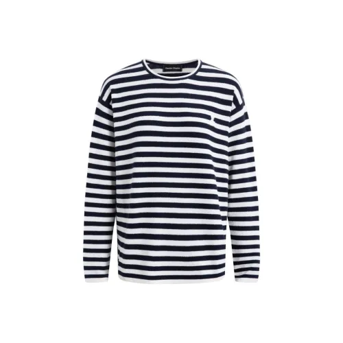 Chester Charles Трикотаж Женский Черный Белый Полосы