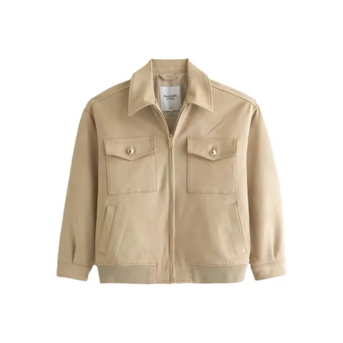 Abercrombie＆Fitch Куртки и Пальто Женские Хаки