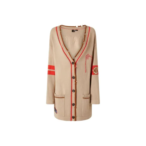 PINKO SS25 Трикотаж Женский Верблюжий Коричневый