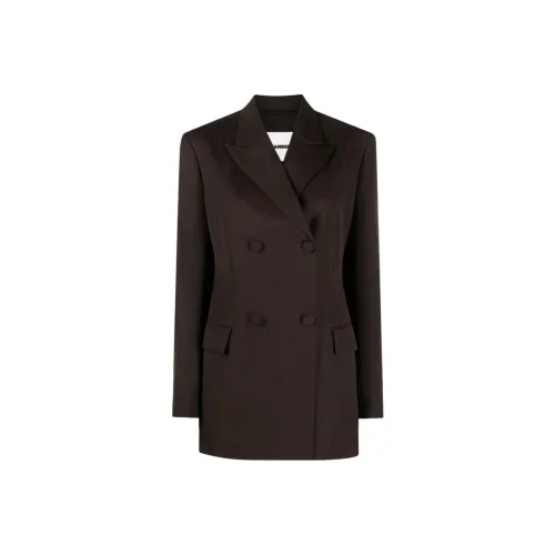 JIL SANDER Темно-кофейные Женские Офисные Костюмы