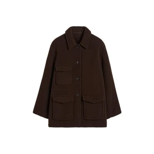 TOTEME Шоколад Женские Куртки