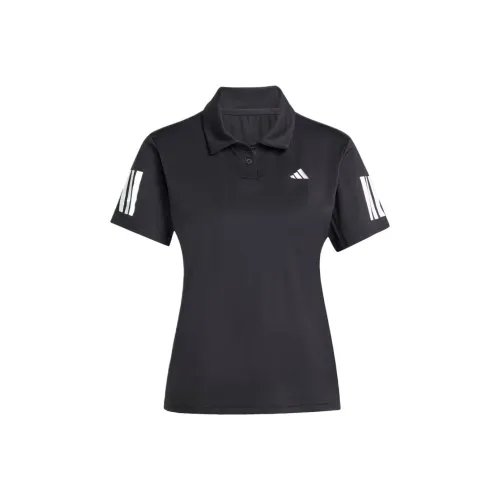 Adidas Climacool SS25 Club Tennis Polo Женские Черный