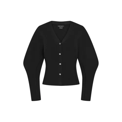 URBAN REVIVO Трикотаж Женский Глубокий Черный