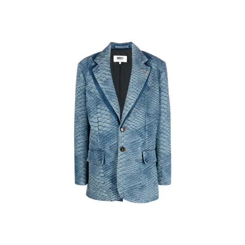 MM6 Maison Margiela Синий Женские Офисные Костюмы