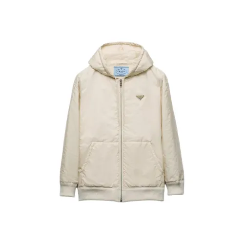 PRADA Куртки и Пальто Женские Кремовый