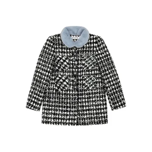 Self Портрет Черная клетка Женские Куртки