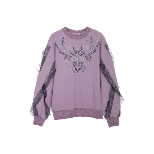 LIANCAN Толстовка Женская Фиолетовая