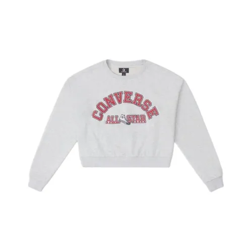 Конверс Свитшот Женский Серый