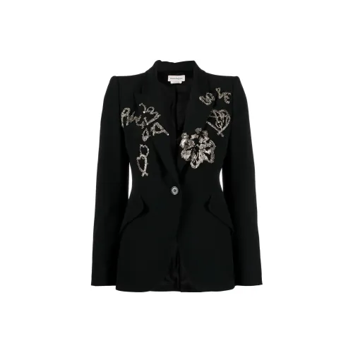 Alexander McQueen Черные Женские Деловые Костюмы