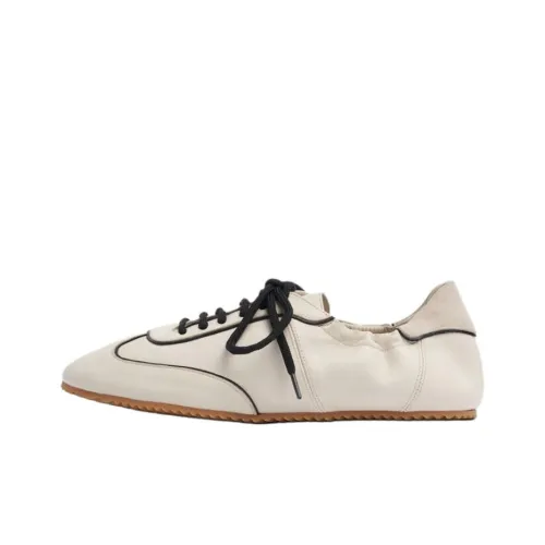 SCAROSSO Riley Low Топ Повседневная обувь Женская Экрю