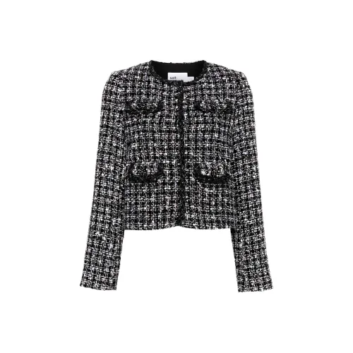 Self Портрет Куртки Пальто Женские Черный