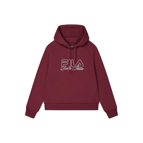 FILA Розовый Бургундский Женские Свитшоты