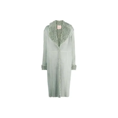 Twinset Зеленое Женское Пальто
