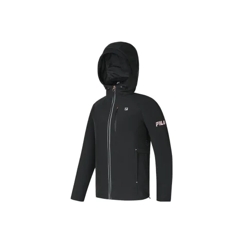 FILA Темно-черные женские пуховики