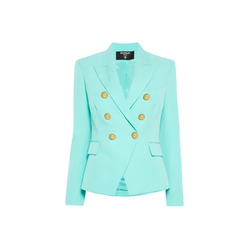 BALMAIN Куртки и Пальто Женские Зеленые