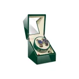 2 слота для часов - Пианино, лак, изумрудно-зеленый [5-я настройка/Автоматическое остановление при открытии крышки]