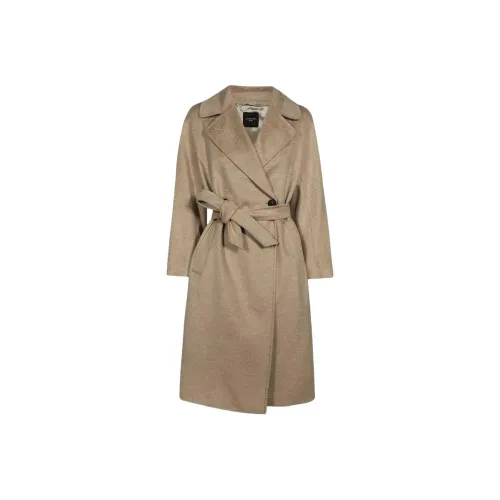 WEEKEND MaxMara Пальто Женское Коричневое