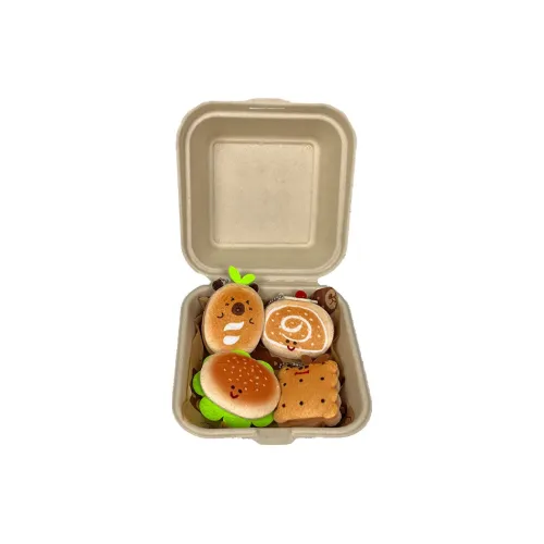 A Little Tide To Play Мультяшный С наполнителем Гамбургер Куклы Плюшевая кукла 6 см Высокая