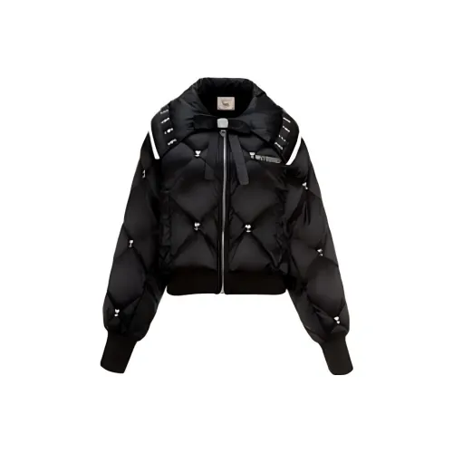 AIVEI Пуховик Женский Черный