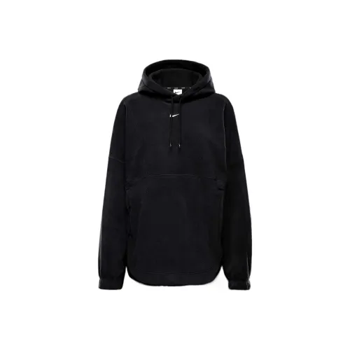 Nike Толстовка Женская Черный Белый