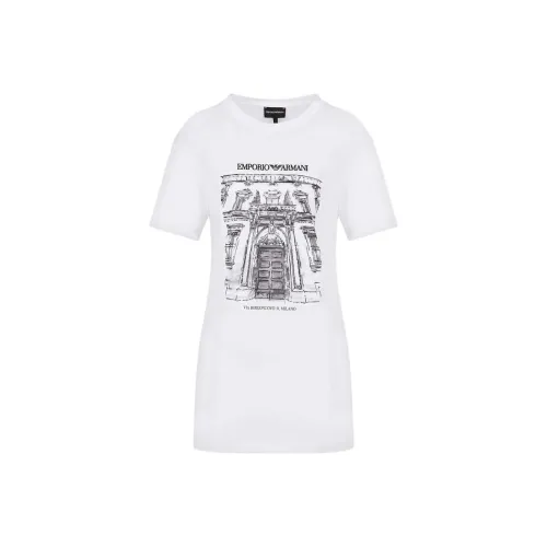 EMPORIO ARMANI Белые Женские Футболки