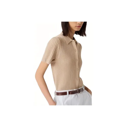 UNIQLO X Ines de la Fressange Бежевый Женские Трикотажные