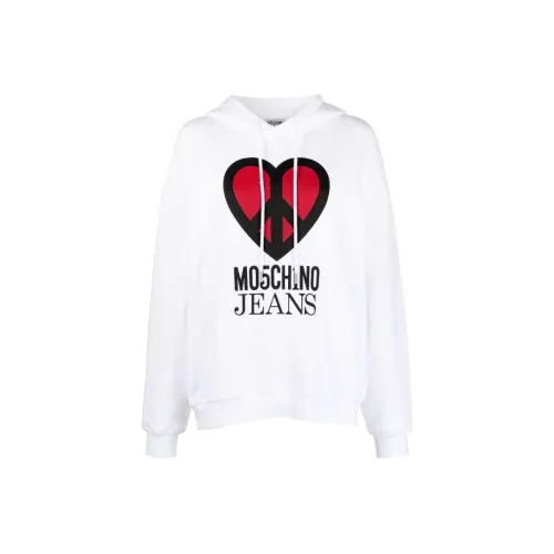 MOSCHINO Толстовка Женская Белая