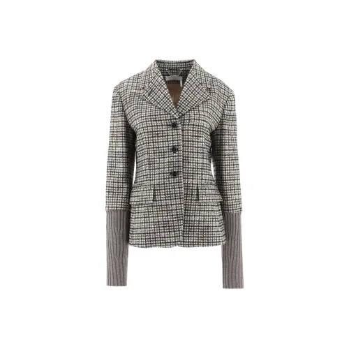 Chloe Бизнес-костюм Пальто Женское Серое