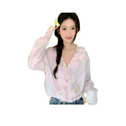 MORii Розовые Женские Рубашки