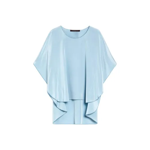 MaxMara Небесно-голубые Женские Рубашки