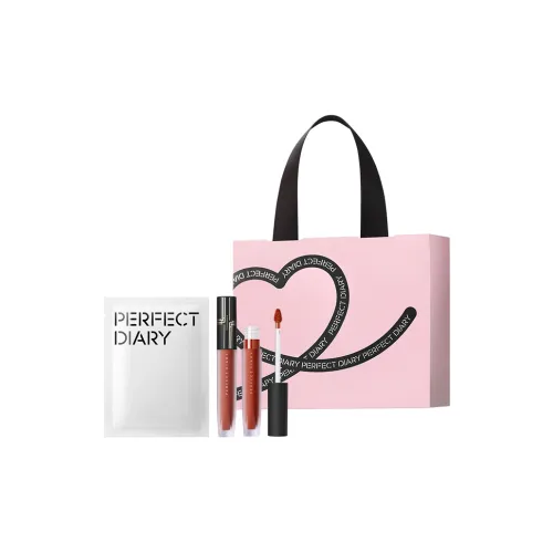 PERFECT DIARY Velvet Collection Велюр Жидкая помада Наборы для макияжа Легко смешивается Цвет лица 2 шт