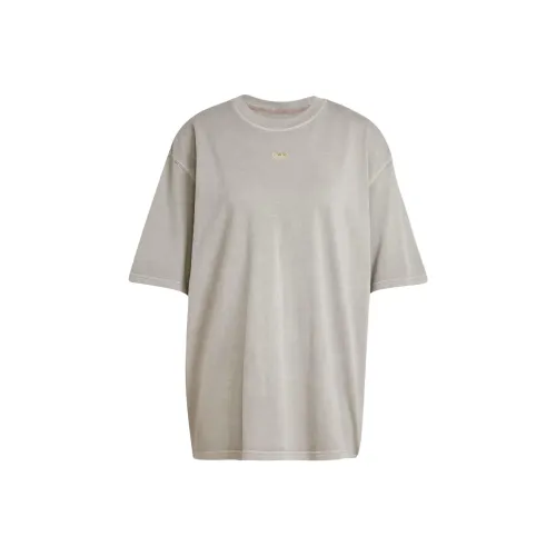 Adidas Originals WASHED Oversized Tee T-Рубашка Женская Серебряная Pebble