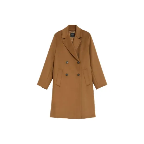 WEEKEND MaxMara Коричневый Женское Пальто
