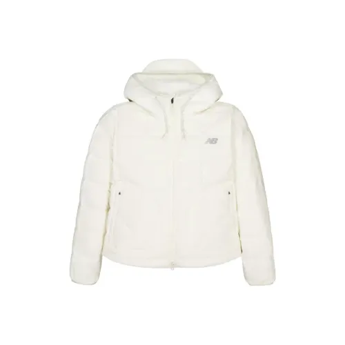 New Balance HyperSports Пуховик Женская Белая