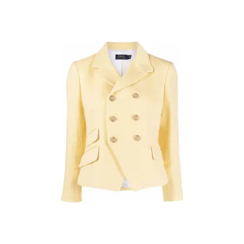Polo Ralph Lauren Бизнес-костюм Пальто Женское Желтое