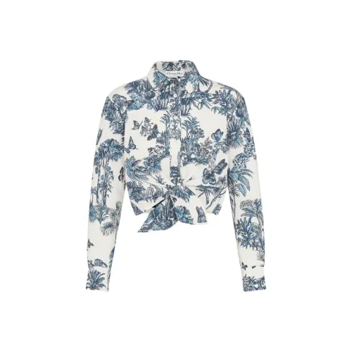 DIOR DIORIVIERA SS25 Рубашка Женская Белая
