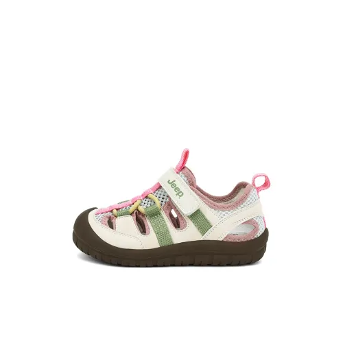 JEEP Устойчивый к истиранию Легкий Амортизация Нижняя юбка Устойчивый к анти-KICK Низкий Топ Детские Сандалии Детский